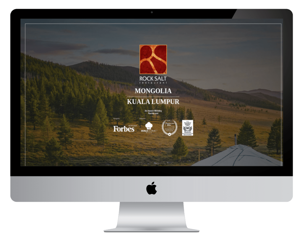 This is the restaurant website Rock salt developed by Web Techiq