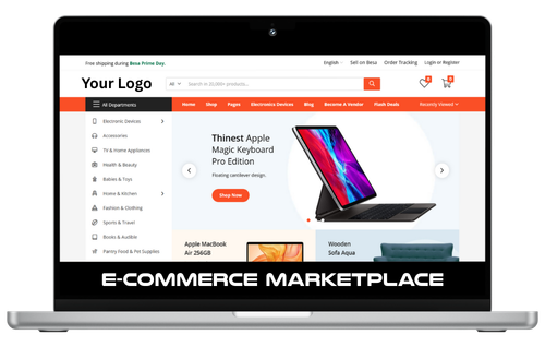 Ecommerce Marketplace Web Design