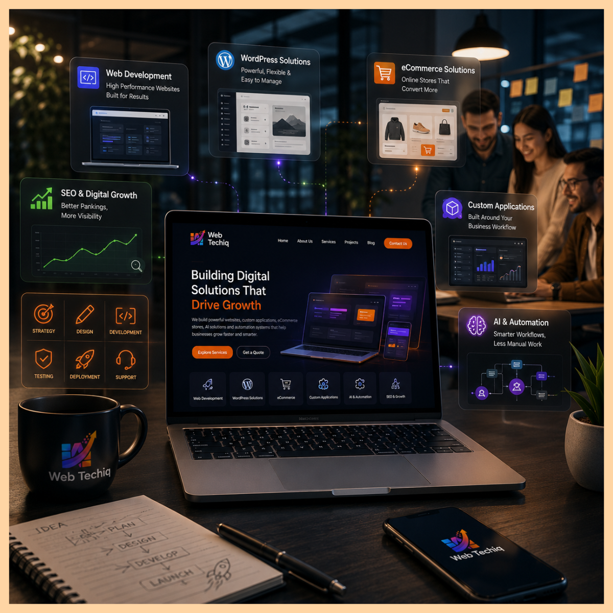 We Build Digital Solutions Around Your Business